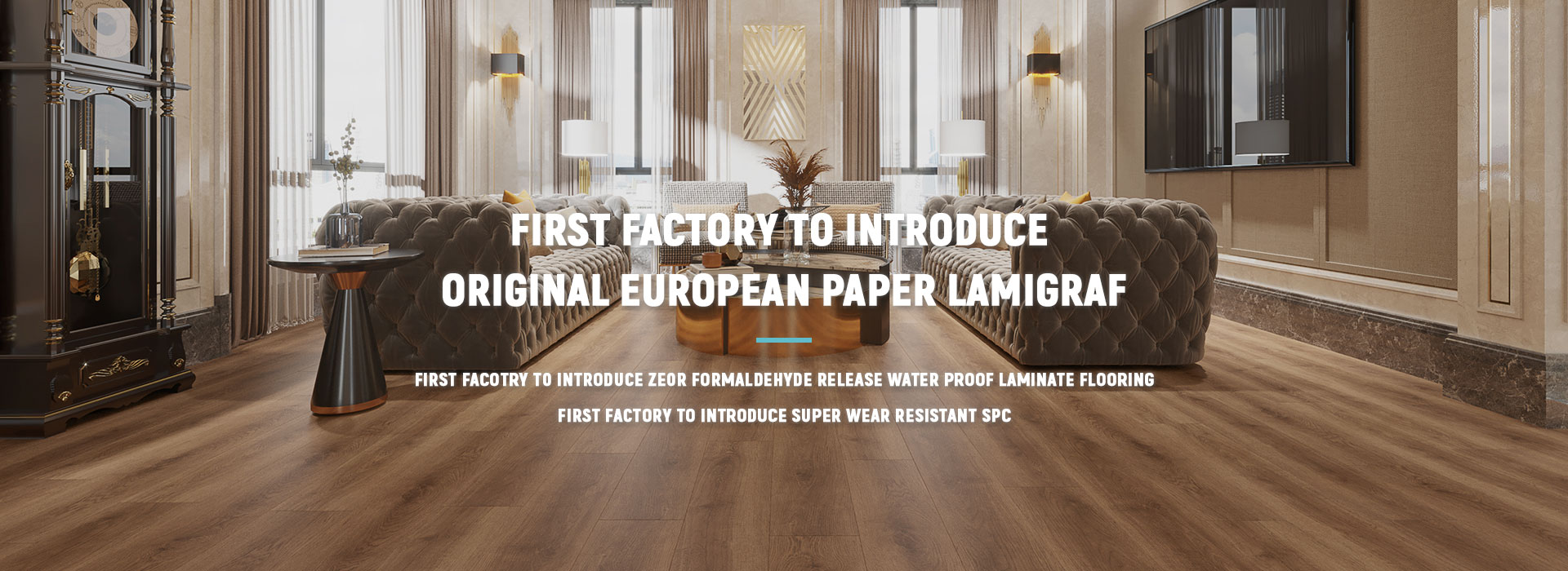 First factory to introduce  Original European paper Lamigraf